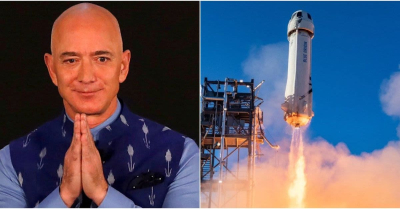 Defying Gravity And History: Jeff Bezo's Blue Origin Rocket Lifts Off...