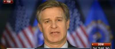 Reports: Wray Had Hunter’s ‘Laptop From Hell’ Since December — Kept It a Secret from President Trump