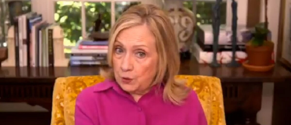 Hillary Clinton Loses Her Mind, Says She Has ‘No Doubt’ She’d Have Handled Covid Better Than President Trump