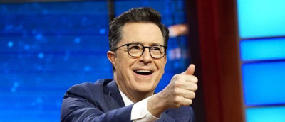 Colbert chokes up during opening monologue, trashes Trump and GOP for 